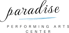 Paradise performing arts center logo